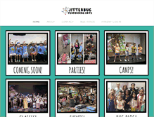 Tablet Screenshot of jitterbugperformingarts.com
